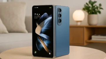 Som imersivo: 3 Smartphones Samsung Galaxy Z Fold6 com áudio de qualidade