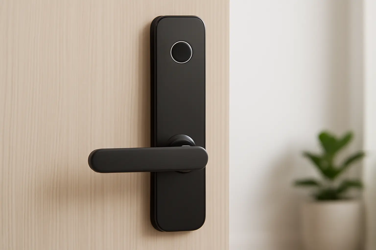 Melhor Fechadura Eletronica Digital Biométrica Kuanttum Kappa