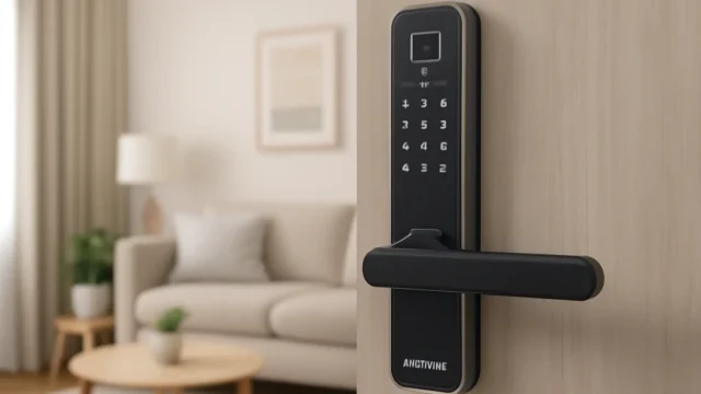 Tela infinita: 3 Fechaduras Eletrônicas Digitais Biométricas com Display Premium