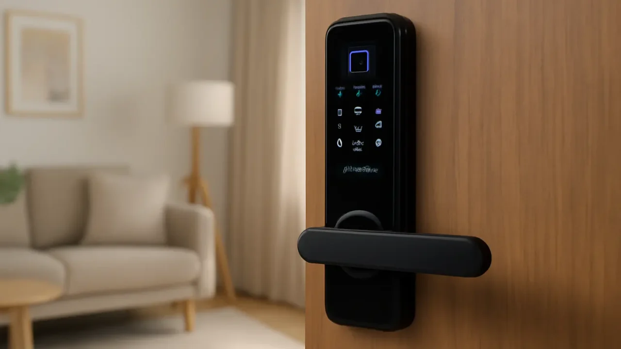 Custo‑benefício: 3 Fechaduras Eletrônicas Digitais Biométricas até R$400