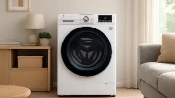 6 Lava e Seca LG VC4 12kg Branca com design premium por preço justo