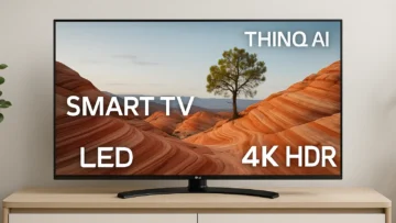 smart TV led 55 LG thinq AI 4k hdr destaque em 2025: 6 modelos versáteis para qualquer bolso