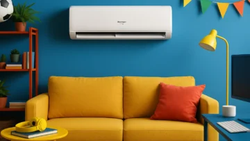 Som imersivo: 3 ar-condicionados com áudio de qualidade