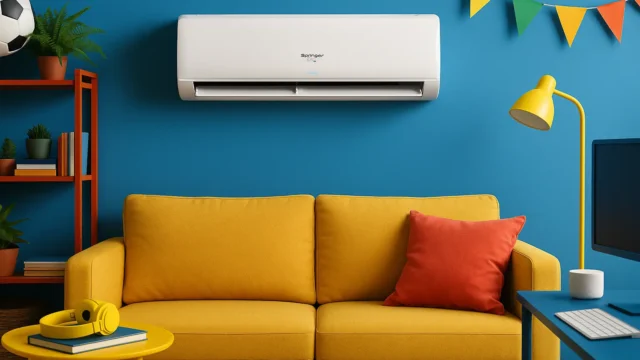 Som imersivo: 3 ar-condicionados com áudio de qualidade