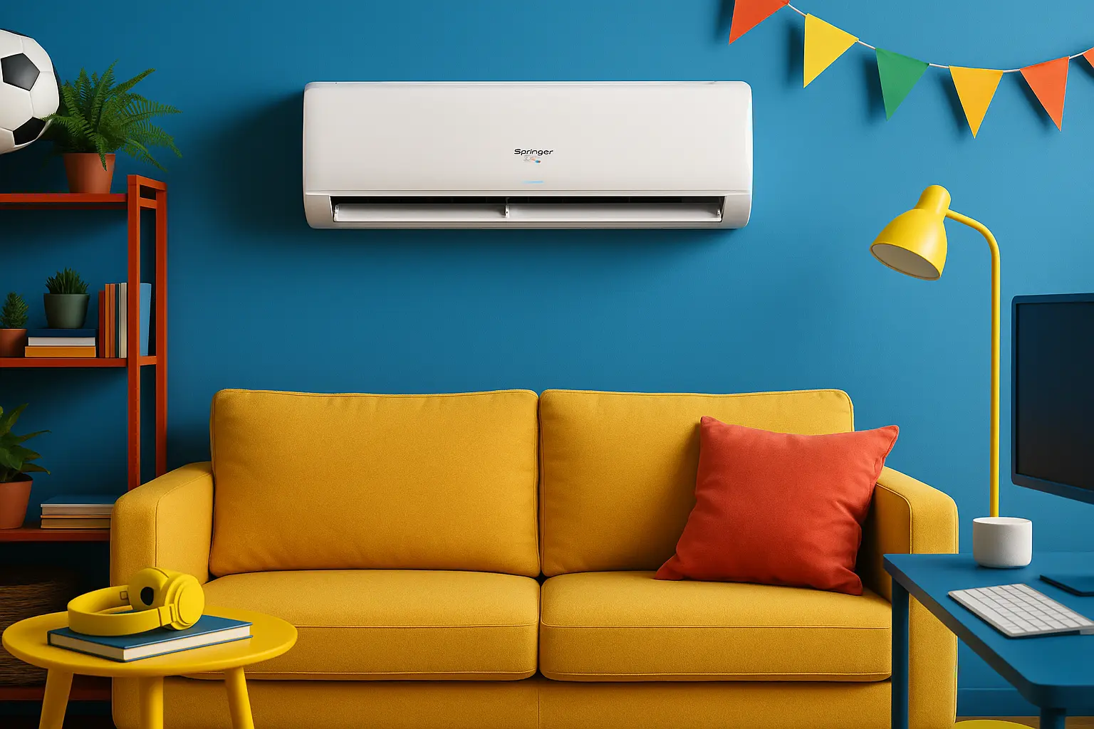 Som imersivo: 3 ar-condicionados com áudio de qualidade