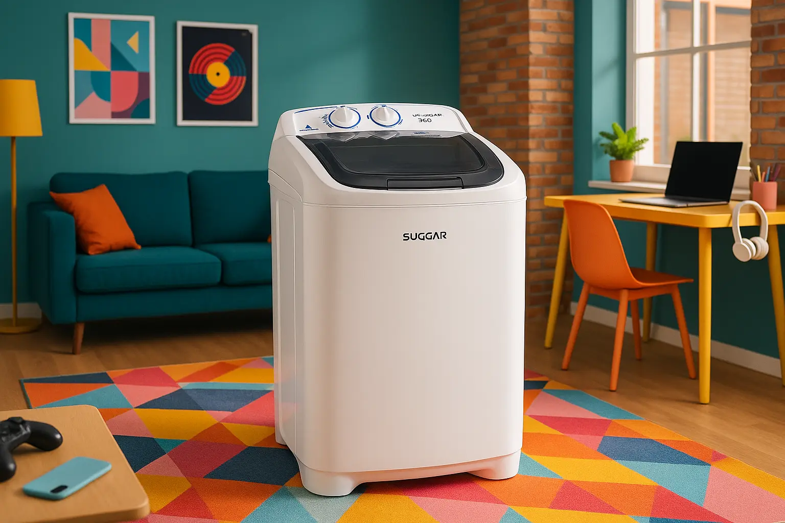 Fotografia noturna: 3 máquinas de lavar que brilham no escuro