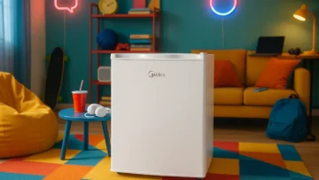 Midea - Frigobar, 93L, 110v, Branco barato e confiável para qualquer bolso