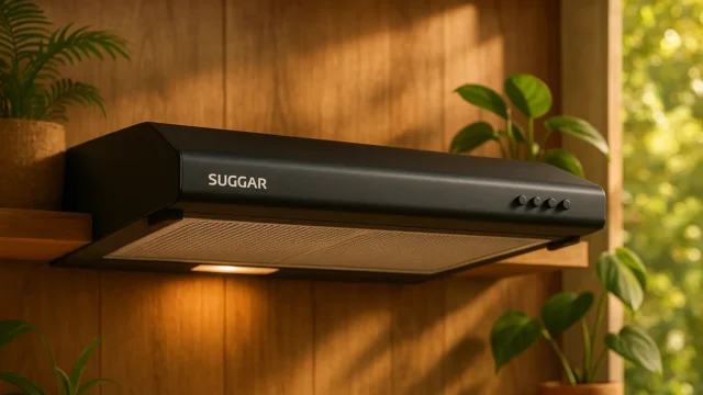 Tela infinita: 3 SUGGAR DEPURADOR DE AR SLIM 60CM 3 VEL. PRETO 110V DPS161PT com display premium