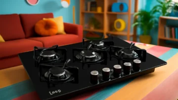 Melhor Cooktop a Gás Philco Cook Chef com 5 Bocas Preto