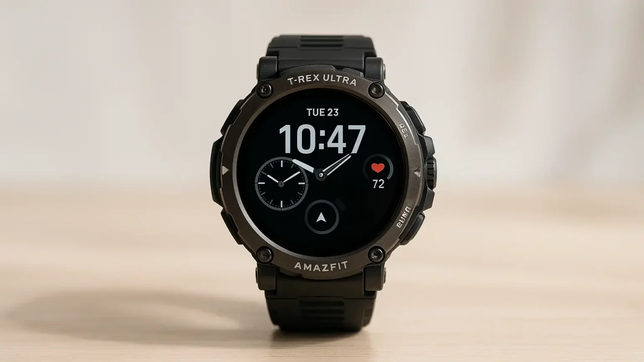 Guia rápido: 6 relógios e pulseiras Amazfit T-Rex Ultra com mais recursos