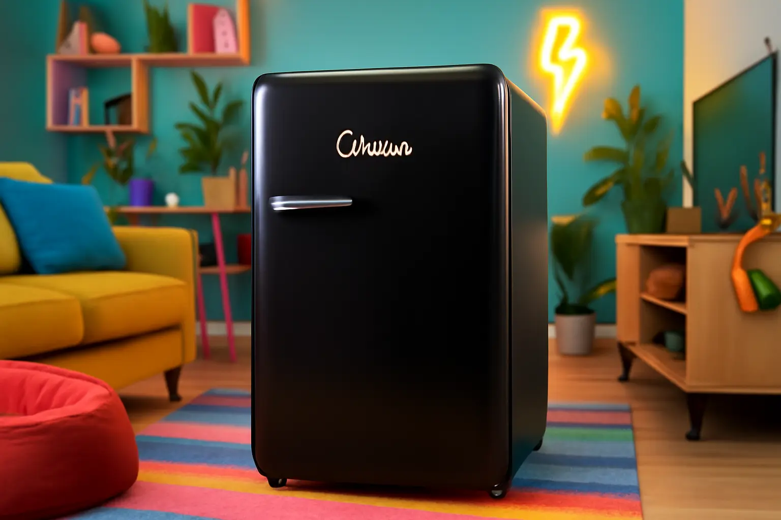 3 Frigobares Retrô, 95L, para ambientes charmosos