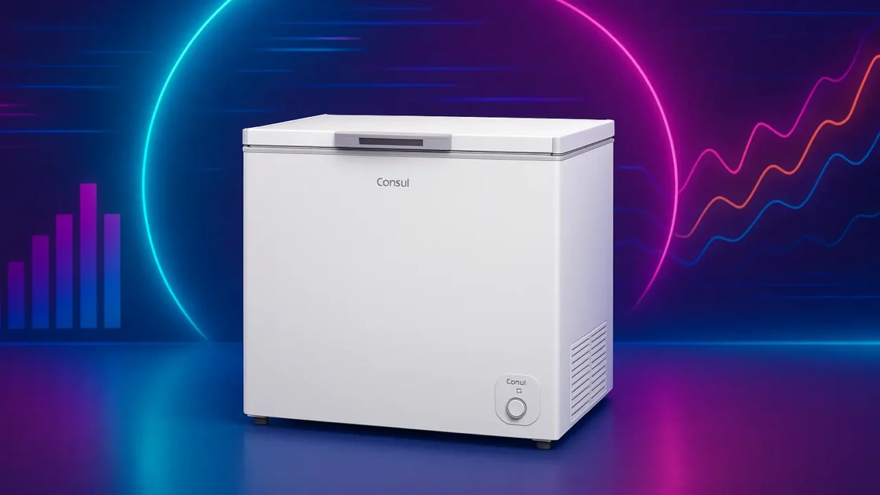 Menos de 200g: 3 Freezer Horizontal Consul 309L CHA31FB 110V ultraleves em 11/02/2025 19:05:11