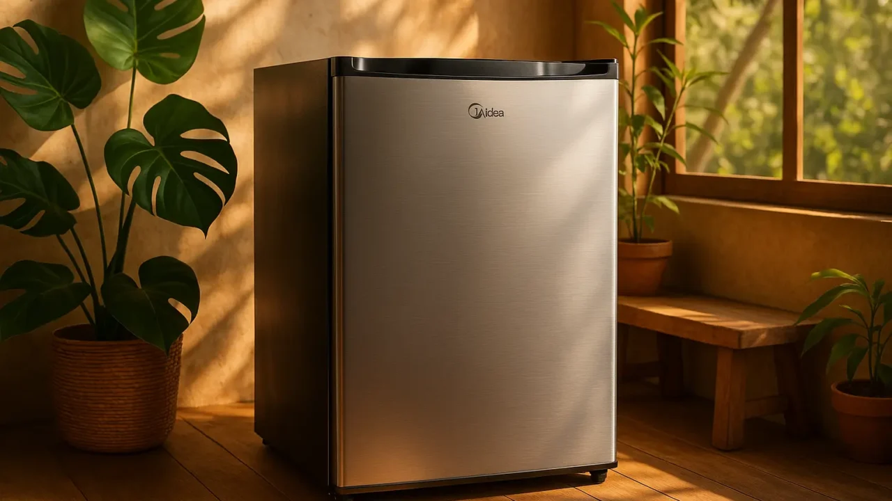 Frigobar 93L INOX 220V Midea barato e confiável para todos os bolsos 11/03/2025 10:19:45