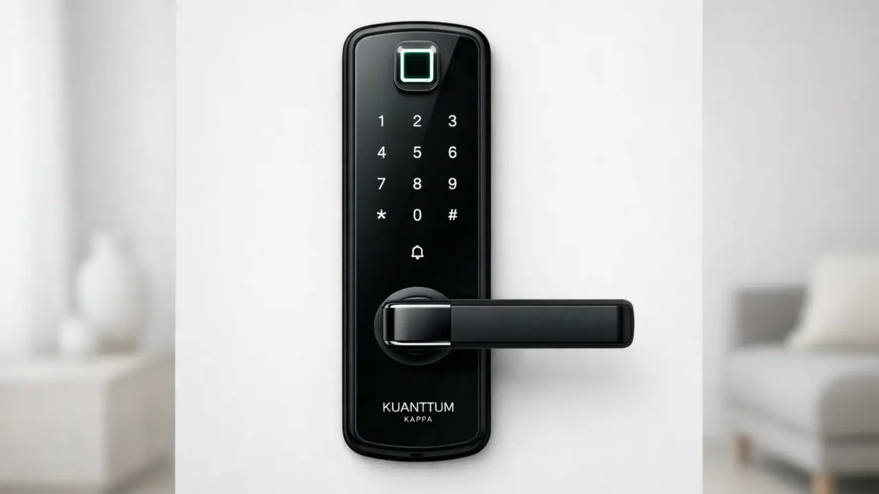 3 Melhores Fechaduras Eletrônicas Digitais Biométricas Kuanttum com Custo-Benefício Imbatível