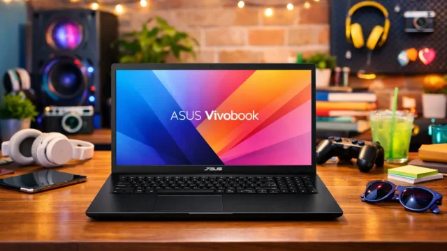 3 Notebooks ASUS Vivobook GO 15 prontos para viagem com bateria duradoura