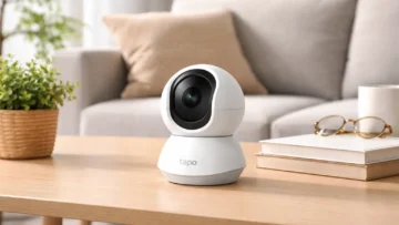 Melhor Câmera Tapo com Visão Noturna e Áudio Bidirecional