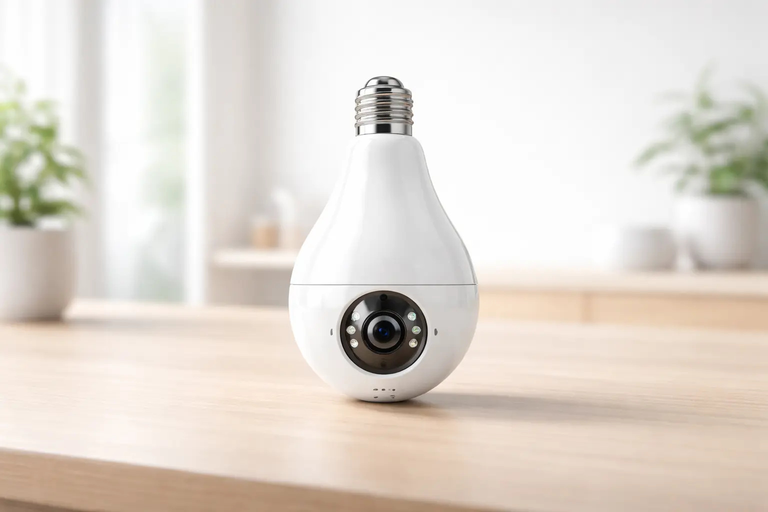 6 Câmeras Lâmpada Wi-Fi: Segurança com Desconto na Amazon