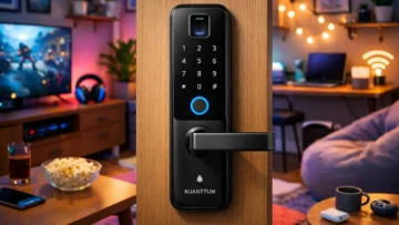 Fotografia noturna: 3 Fechaduras Eletrônicas Kuanttum que brilham no escuro