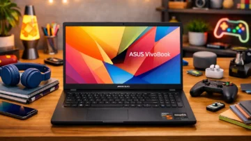 Notebook ASUS VivoBook Go 15 até R$2.849: 3 escolhas com avaliações ★4,5