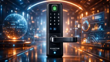 Som imersivo: 3 Fechaduras Eletrônicas Digitais Kuanttum Kappa