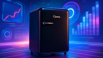 Frigobar Retrô, 95L, Preto, 110V, Midea: barato e confiável para todos os bolsos