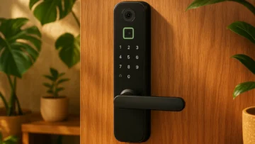 Fechadura Eletrônico Digital Biométrica Com Câmera Wifi, Controle do App Tuya barato e confiável para todos os bolsos