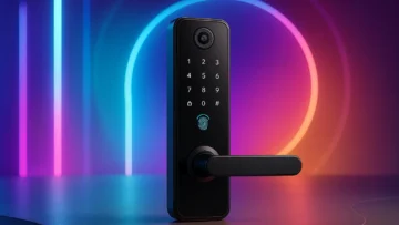 Prontos para 5G: 3 Fechaduras Eletrônico Digital Biométrica Com Câmera Wifi, Controle do App Tuya que não vão te deixar na mão