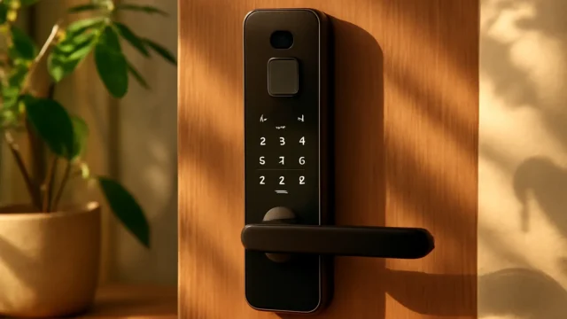 Eco friendly: 3 Fechaduras Digitais Biométricas Sustentáveis que Valem o Investimento
