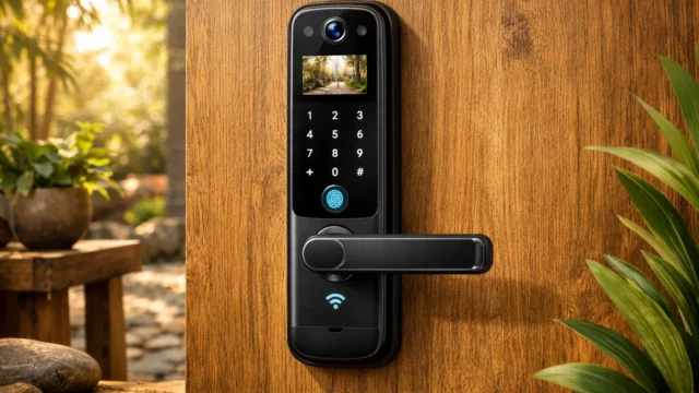3 Fechaduras Eletrônicas Digitais Biométricas com Câmera Wifi para Sua Casa