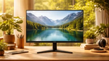 Monitor Samsung 24 T350 barato e confiável para qualquer bolso