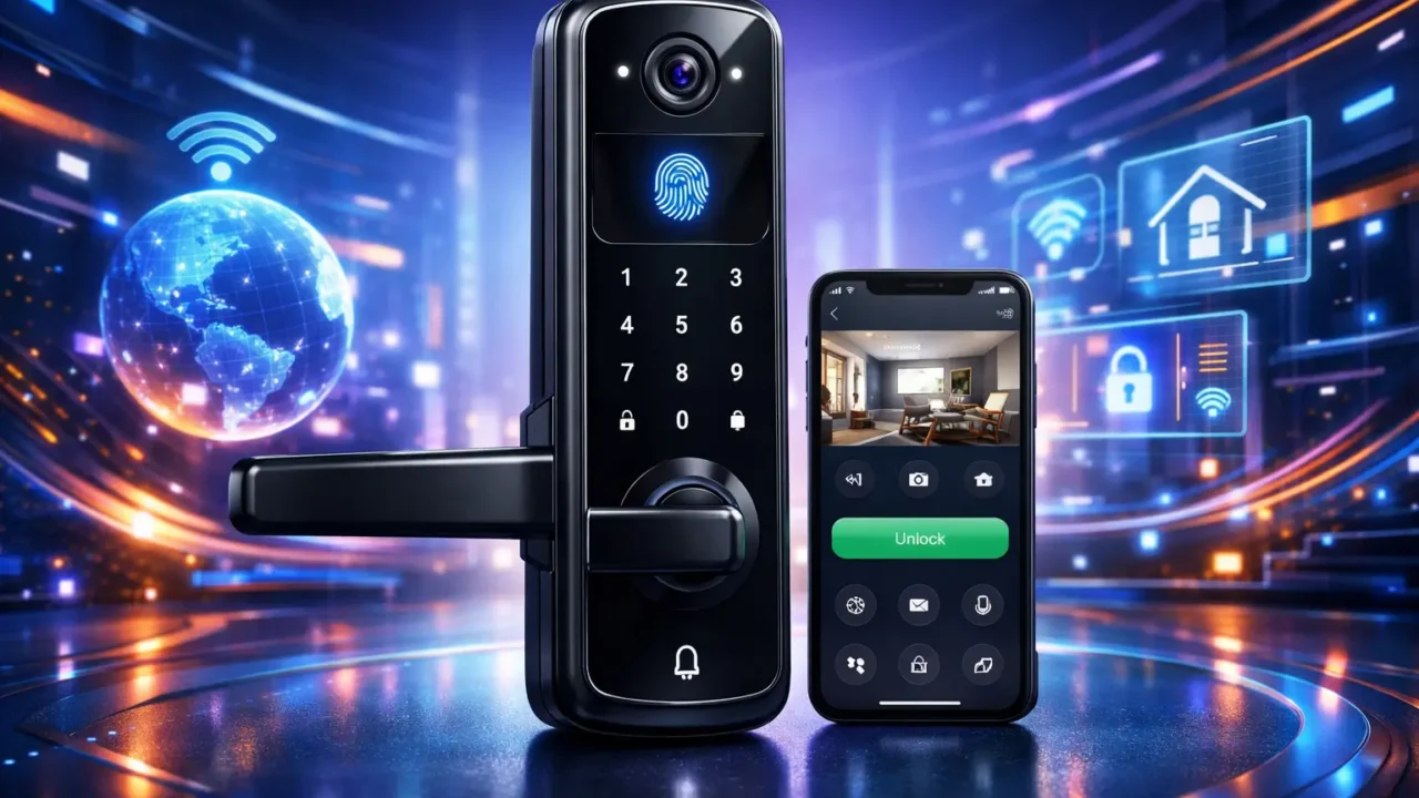 Garantia estendida: 3 fechaduras digitais com suporte VIP