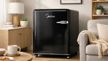 Tela infinita: 3 frigobares Midea com display premium