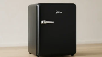 Guia de Compra: 3 Melhores Frigobar Retrô, 95L, Preto, 110V, Midea, MRV10P1 Segundo Nossos Testes