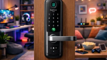 Bateria que dura: 3 Fechaduras Eletrônicas Digitais Kuanttum para um dia inteiro