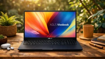 Autonomia top: 3 Notebooks ASUS Vivobook GO 15 com carregamento rápido