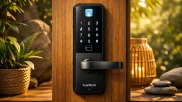 Bateria que dura: 3 Fechaduras Eletrônicas Kuanttum para um dia inteiro
