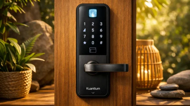 Bateria que dura: 3 Fechaduras Eletrônicas Kuanttum para um dia inteiro