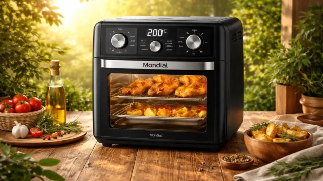 Air Fryer Mondial Forno Oven 12L Bom e Barato Que Vale a Pena