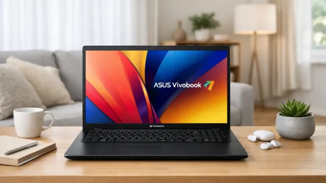 3 notebooks ASUS Vivobook GO 15 resistentes à água para aventuras