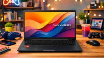 Notebook ASUS VivoBook Go 15 até R$2.540: 3 escolhas com avaliações ★4,5