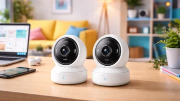 Kit 2 Câmera de Segurança Wi-Fi com Alta Avaliação