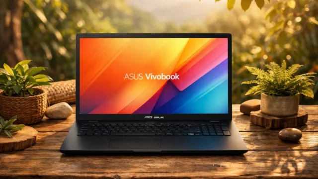 3 notebooks ASUS Vivobook Go 15 prontos para viagem com bateria duradoura