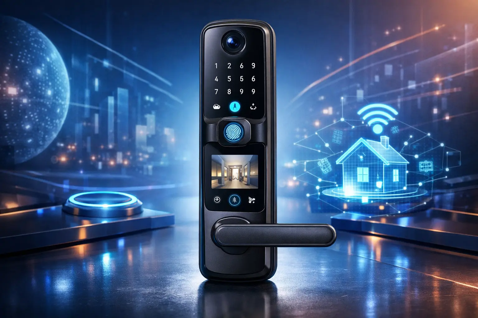 Top 3 Fechaduras Eletrônicas Digitais com Câmera Wi-Fi e Controle Tuya