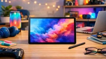 Fotografia noturna: 3 Galaxy Tab S10 Lite que brilham no escuro