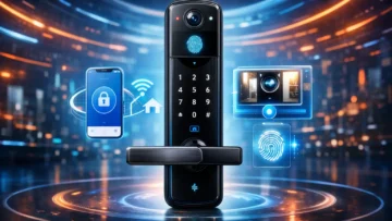 3 Melhores Fechaduras Eletrônicas Digitais com Câmera Wi-Fi e Controle do App Tuya
