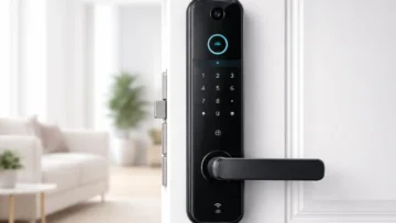 Melhor Fechadura Eletrônico Digital Biométrica com Câmera Wi-Fi