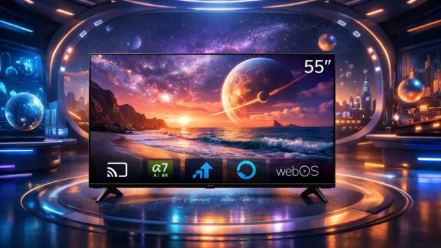 Melhor Smart TV 4K LG UHD 55UA85 com Alexa Integrada