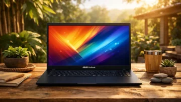 Design premium: 3 notebooks ASUS por preço justo