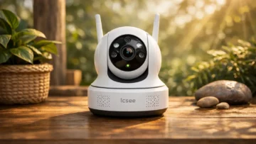 Câmera IP ICSee barata com alta avaliação