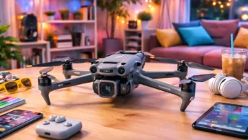 Guia rápido: 6 drones DJI com mais recursos em 2026